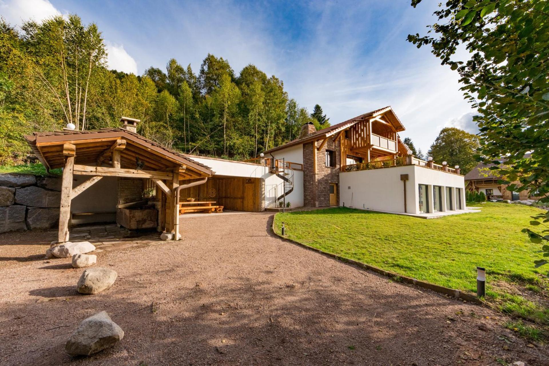 Chalet Le Lodge Ventron Exteriör bild