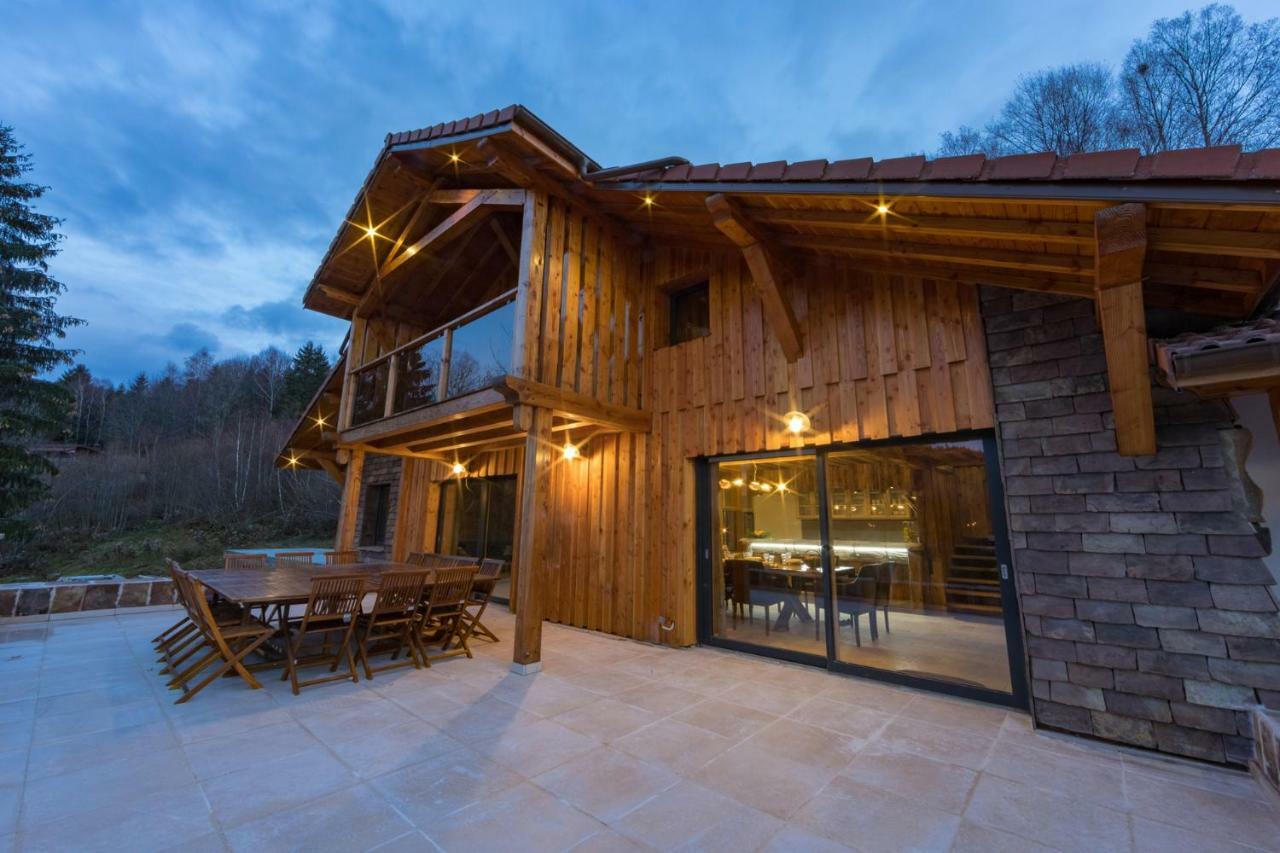 Chalet Le Lodge Ventron Exteriör bild